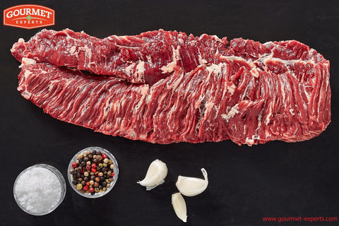 Prime Irish Angus Grass-Fed Beef Skirt Steak - Gourmet Experts Ltd